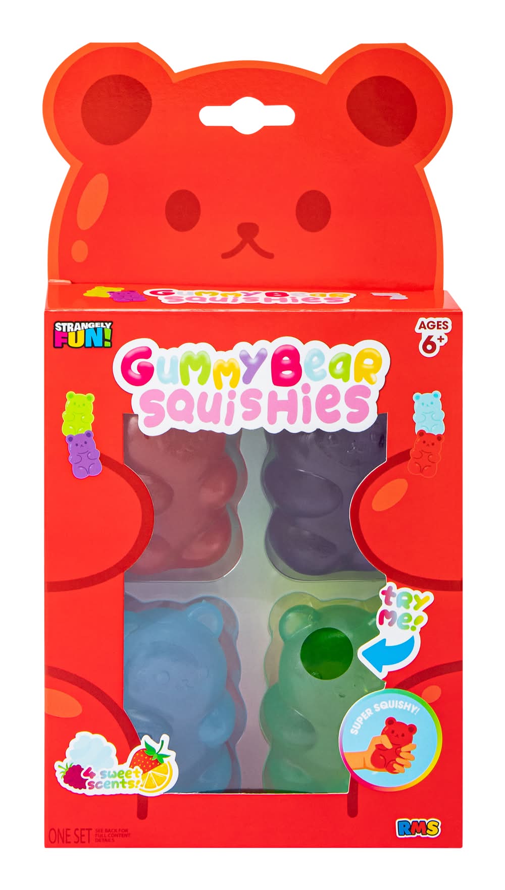 Strangely Fun! Gummy Bear Squishies Set