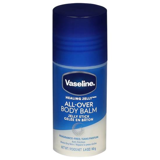 Vaseline Healing Jelly Unscented Jelly Stick All-Over Body Balm