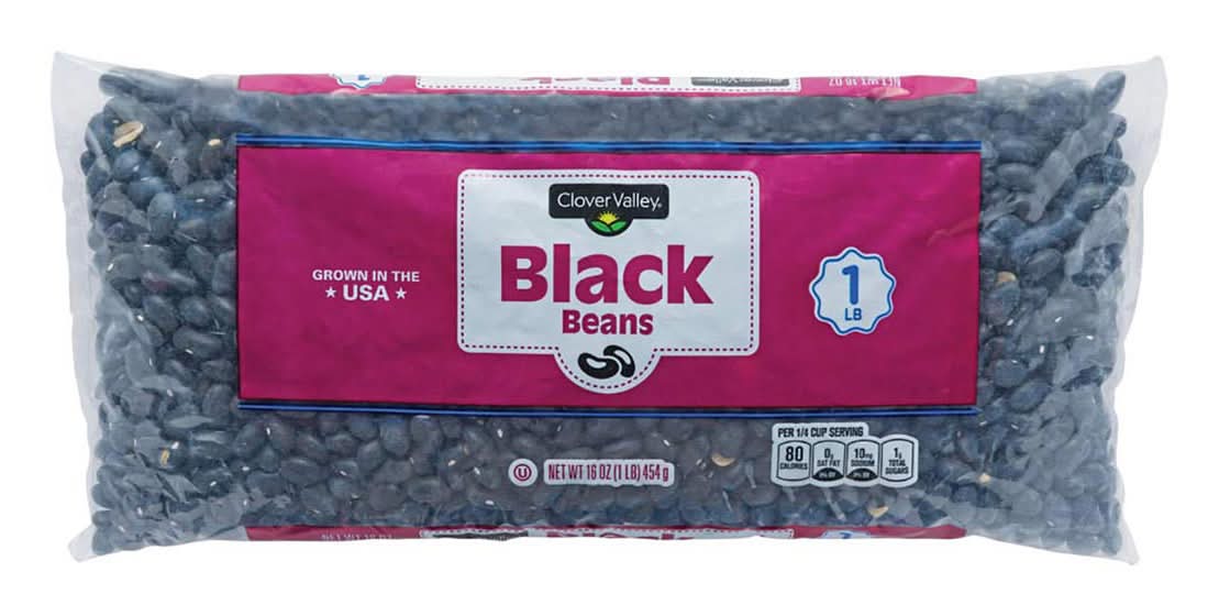 Clover Valley Black Beans (16 oz)