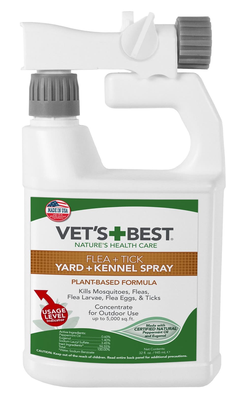 Vet's Best® Flea and Tick Easy Spray (Size: 32 Fl Oz)