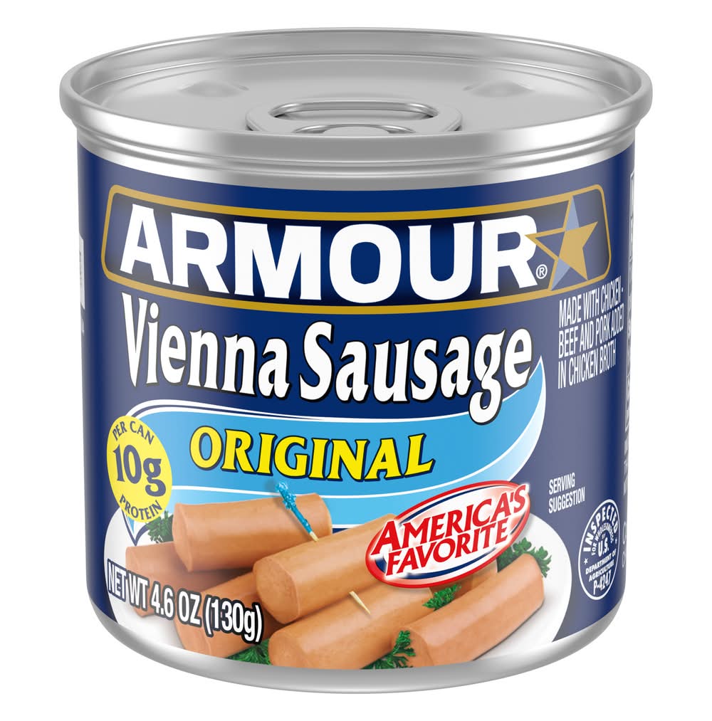Armour Original Vienna Sausage (6 x 4.6 oz)