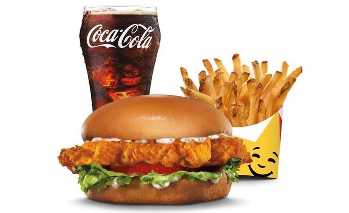 Hand-Breaded Ranch Chicken Sandwich Combo