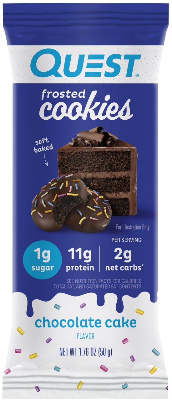 Quest Frosted Cookies - Chocolate Cake, 1.76 oz