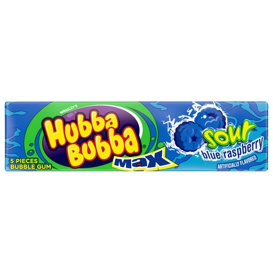 Hubba Bubba Sour Blue Raspberry Bubble Gum (26oz count)