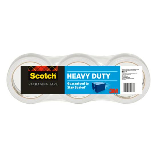 Scotch Heavy Duty Shipping Packing Tape (3 m/clear)