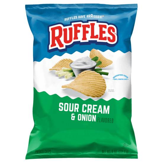 Ruffles Sour Cream Onion 8oz