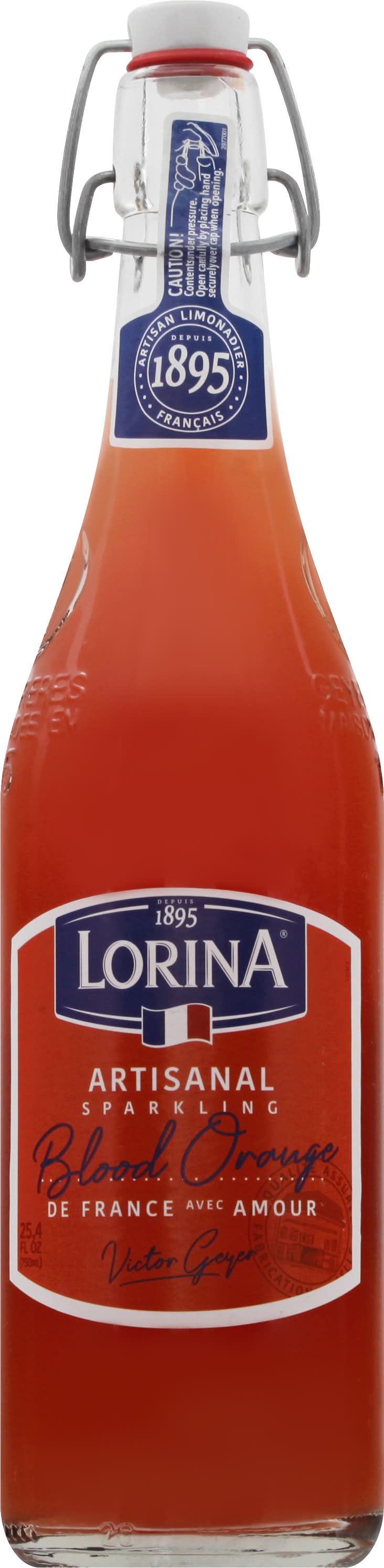 Lorina Artisanal Blood Orange Sparkling Beverage (750 ml)