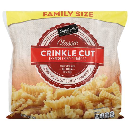 Signature Select Crinkle Cut French Fried Potatoes