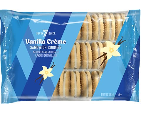 7-Select Sandwich Cookie, Vanilla Creme (13 fl oz)