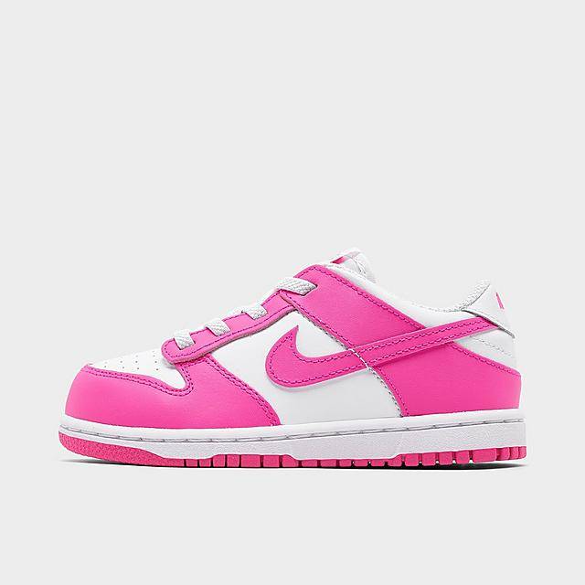 Girls' Toddler Nike Dunk Low Casual Shoes (8.0)