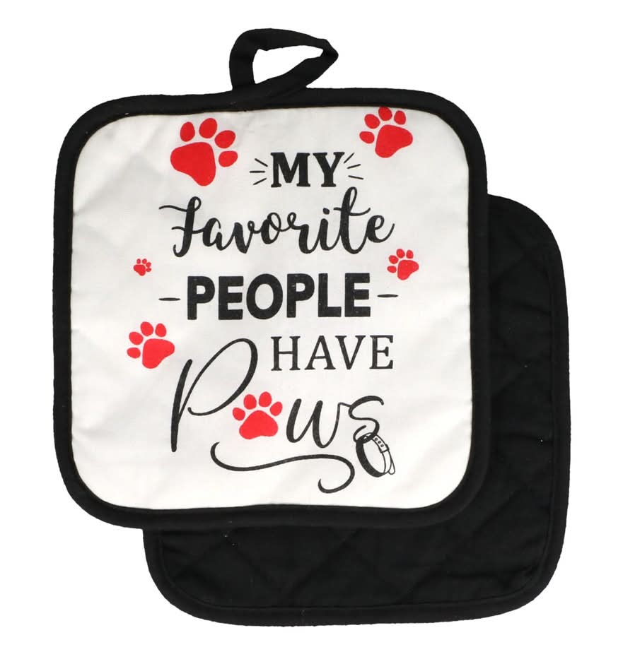 Home Collection Pet-Themed Pot Holders, 2-ct.