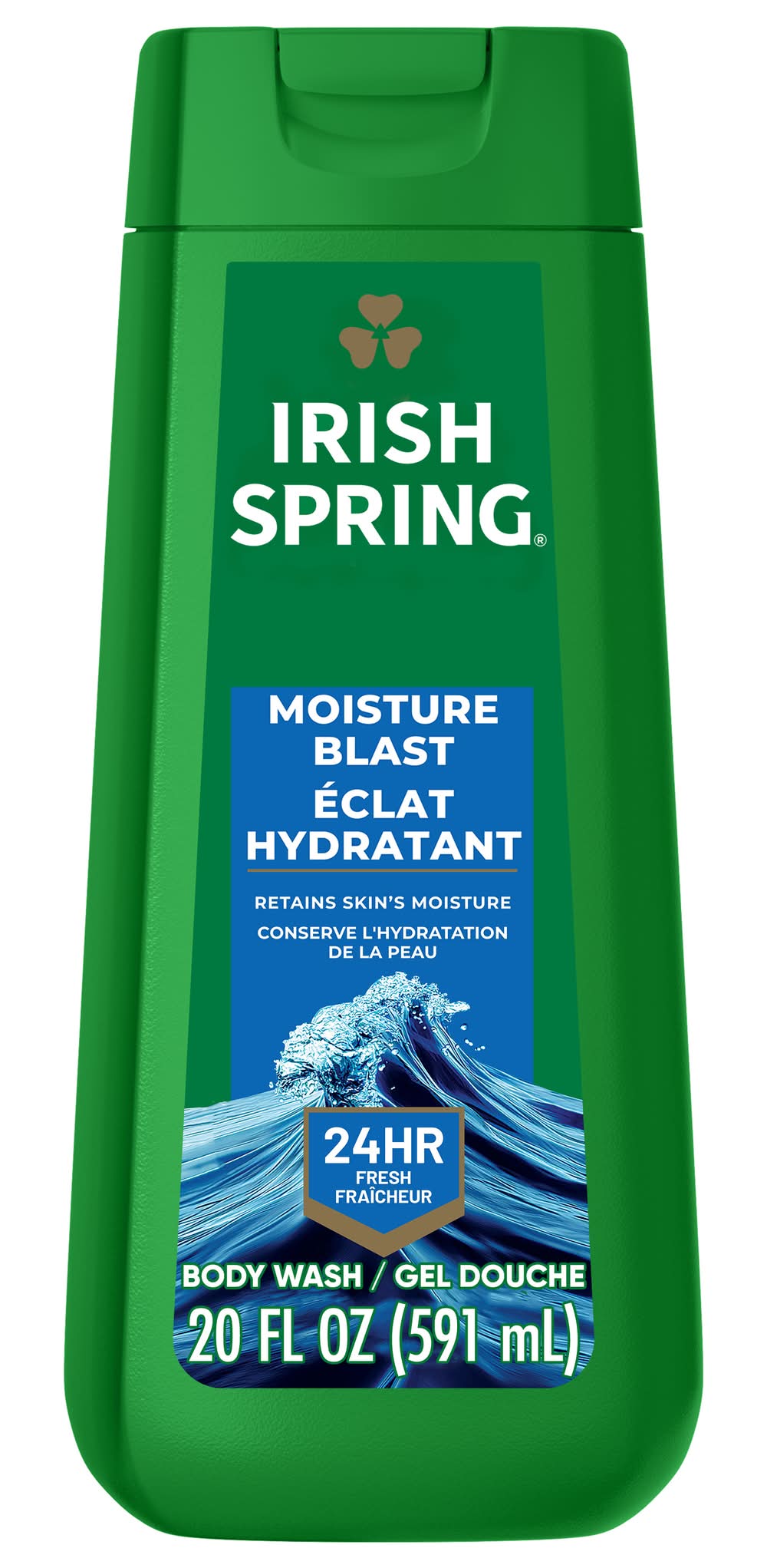 Irish Spring Moisture Blast Face & Body Wash (20 fl oz)
