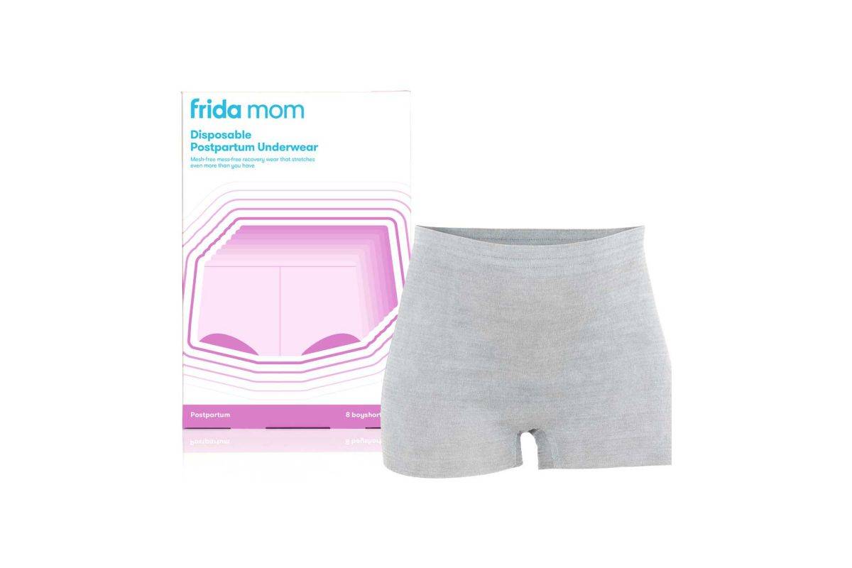 FridaMom Boyshort Disposable Postpartum Underwear (8 Pack)