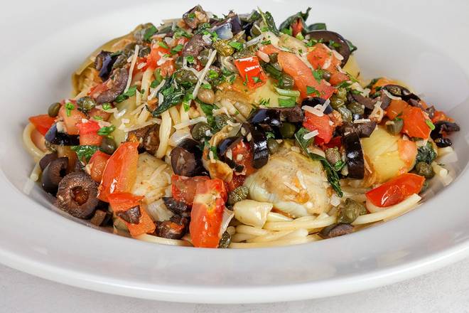 SPAGHETTI WITH ARTICHOKES