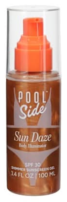 Pool Side™ Sun Daze Body Illuminator SPF30 Sunscreen Gel 3.4oz