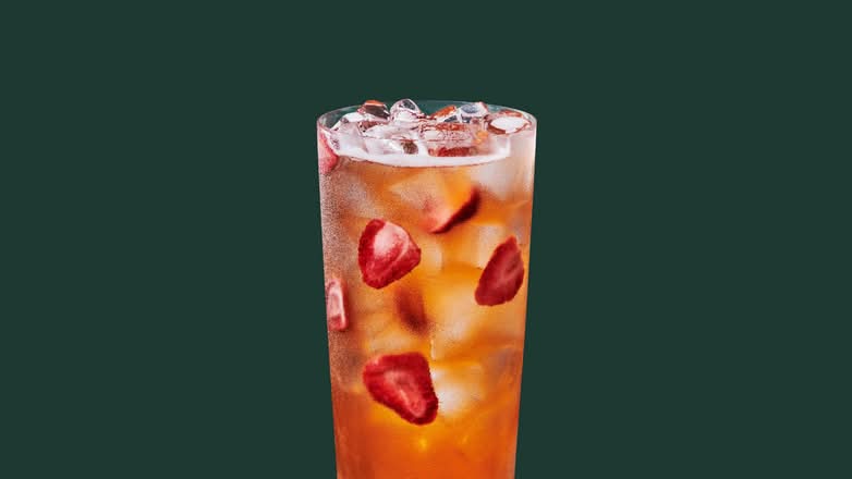 Mango Strawberry Energy Refresher