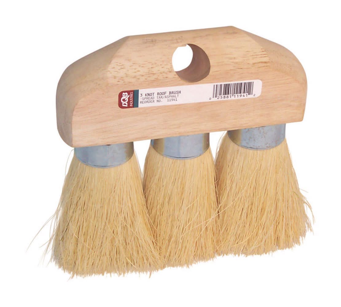 Dqb 6.25 In. W Wood Handle Roof Brush