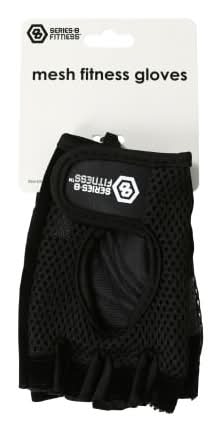Mesh Fitness Gloves Small/Medium Black