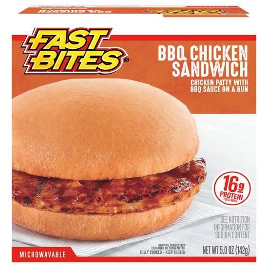 Fast Bites Chicken Sandwich (bbq )