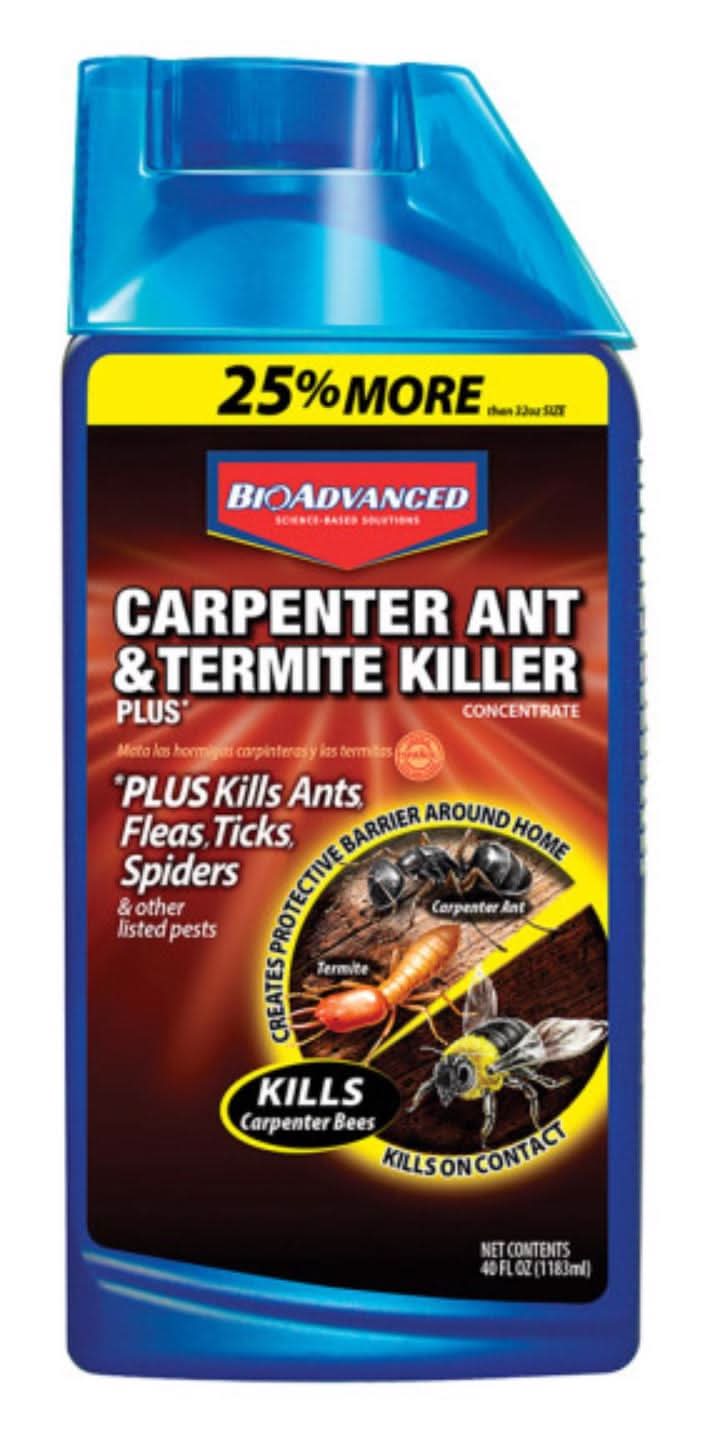 Bioadvanced Carpenter Ant & Termite Insect Killer Liquid Concentrate 40 Oz