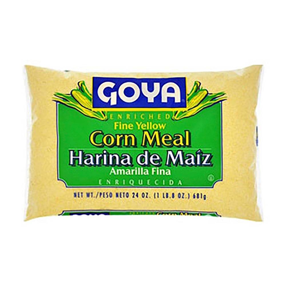 Harina de Maiz Goya Amarilla Fina 24 Oz