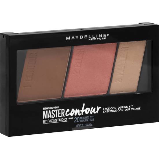 Maybelline 20 Medium To Deep Master Contour Face Kit (0.2 oz)