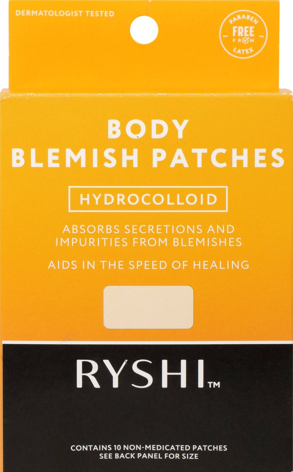 Ryshi Body Blemish Patches (10 ct) (2 inx 1.01 in)