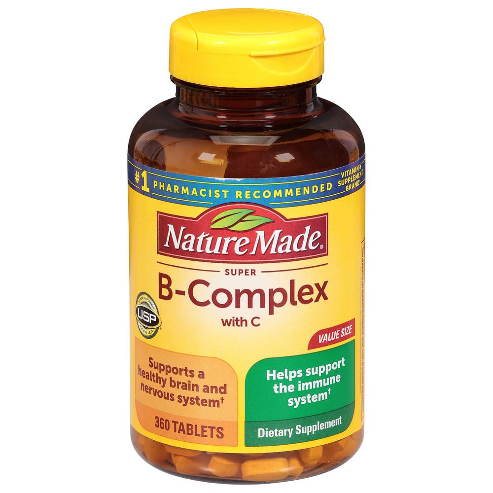 Nature Made Super B-Complex Tablets (360 ct)