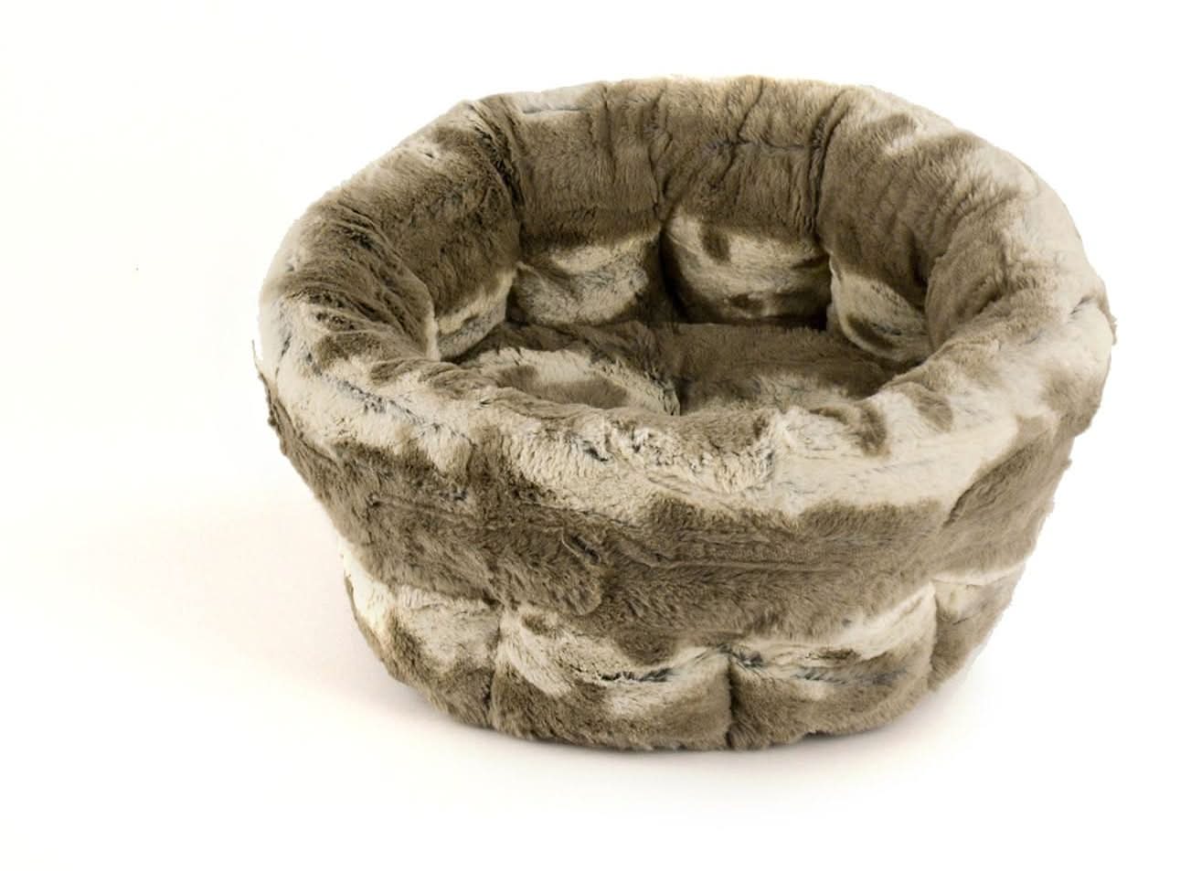 Bailey & Bella Marble Plush Cuddler Bed, 1 ea