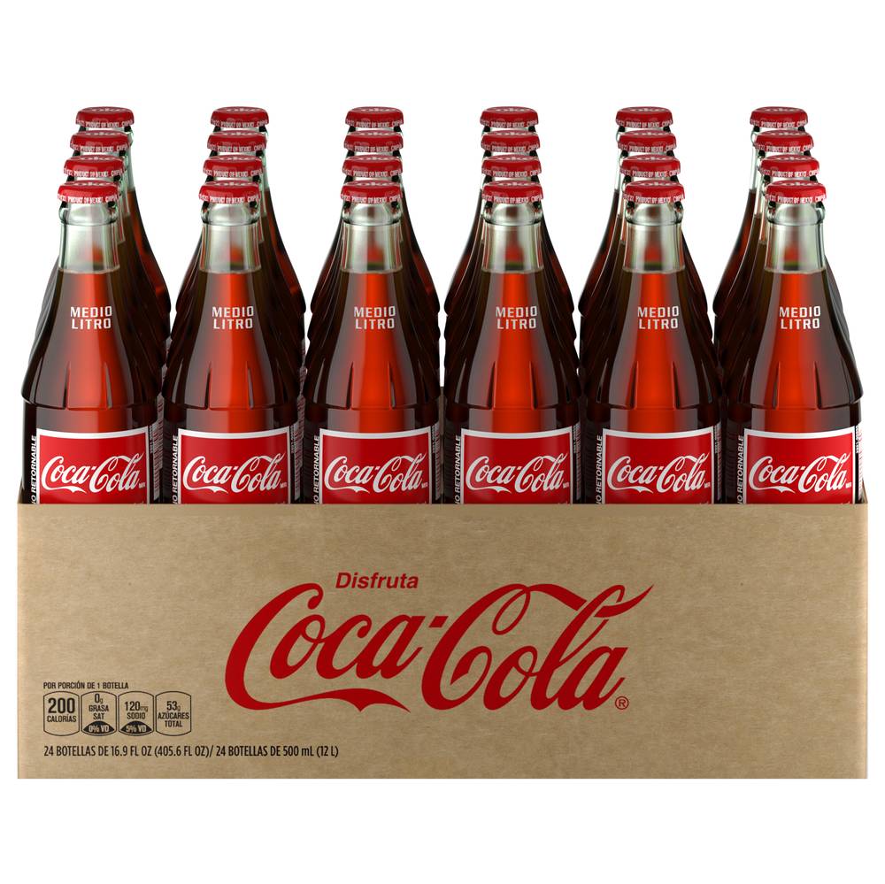 Coca-Cola Classic Soda (24 x 16.9 fl oz)