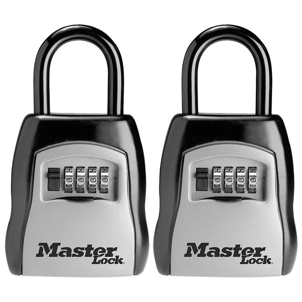 Master Lock Resettable Combination Dials Lock Box (2 ct)