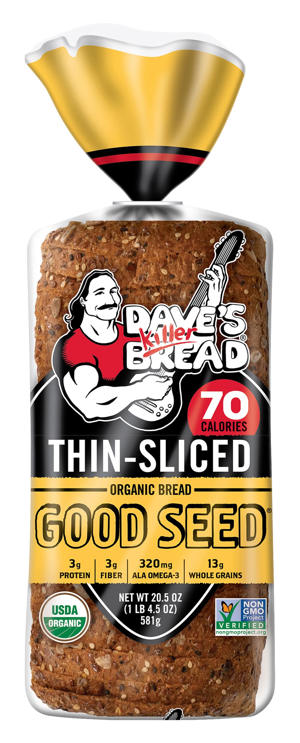 Dave's Killer Bread Organic Thin Sliced Good Seed Bread (20.5 oz)