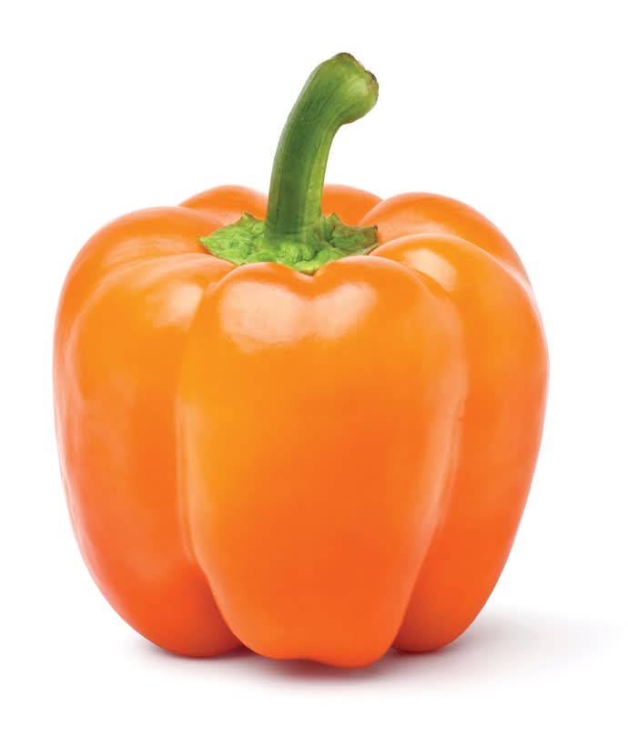 Organic Orange Bell Pepper (1 ea)