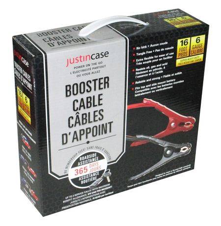 Justin Case Gauge Booster Cables