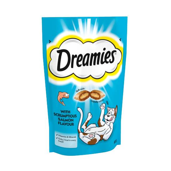 Dreamies Cat Treat Biscuits With Salmon 60g