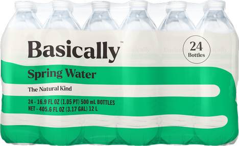 Basically Spring Water (24 x 16.9 fl oz)