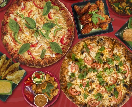 Thai curry pizza - Pasadena (1060 E Colorado Blvd)