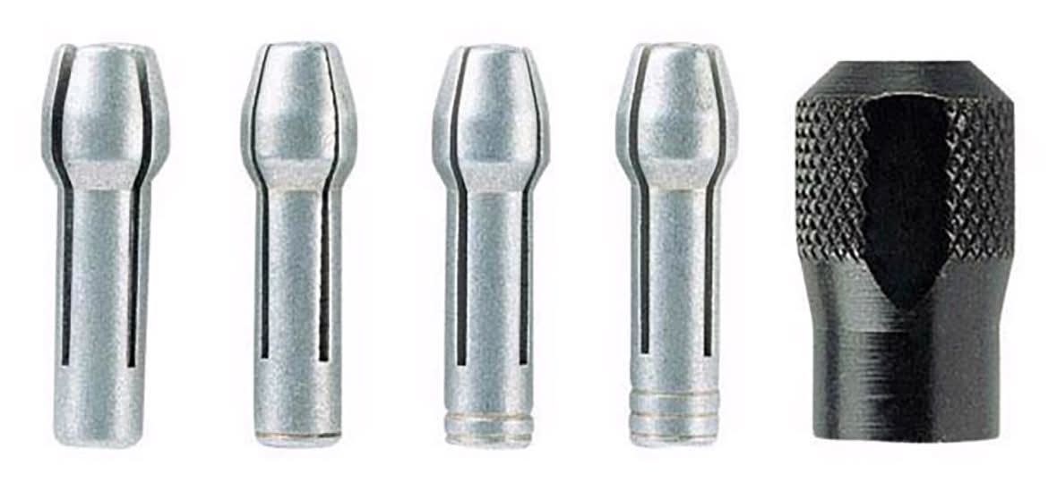 Dremel 1 In. L Aluminum Quick Change Collet Nut Kit 5 Pk