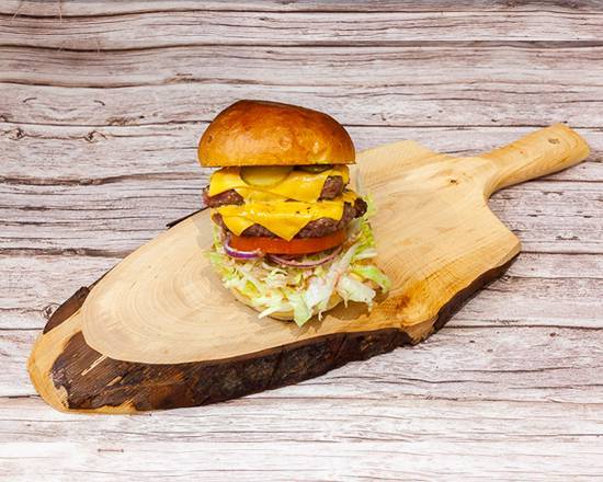 Double cheese burger