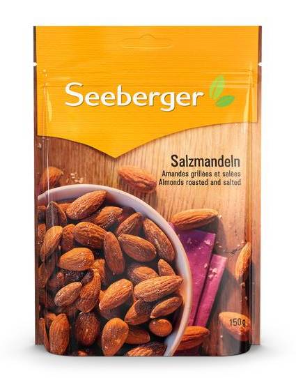 Seeberger gmbh seeberger salzmandeln merken - 150g