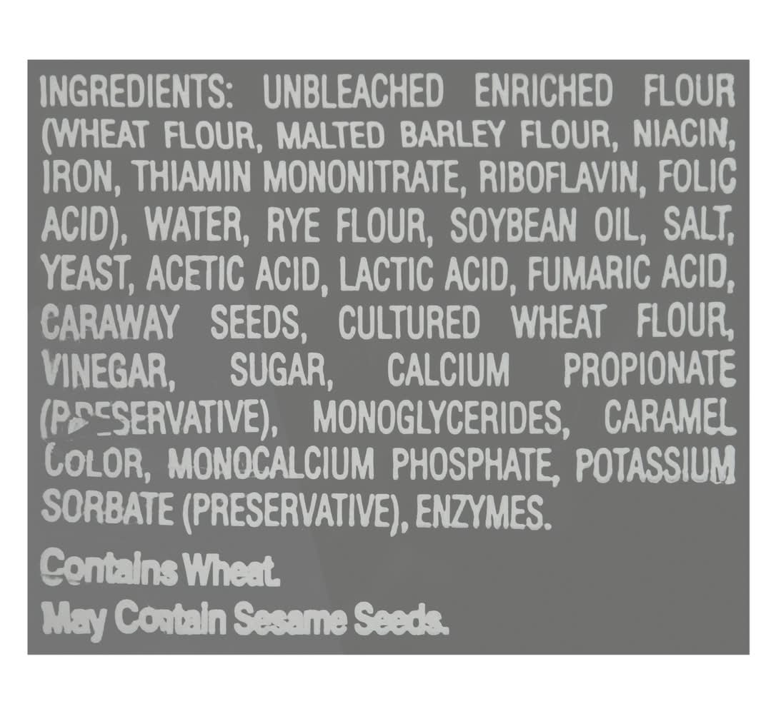 Safeway - S. Rosen's Party Entertainers Caraway Rye Cocktail Size Bread ...