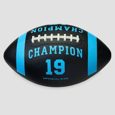 Champion Blitz Football Official Size, Black/Blue