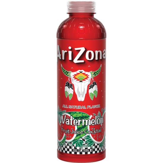 Order Arizona Watermelon Fruit Juice Cocktail (20 oz) food online from Rite Aid store, Shawnee on bringmethat.com