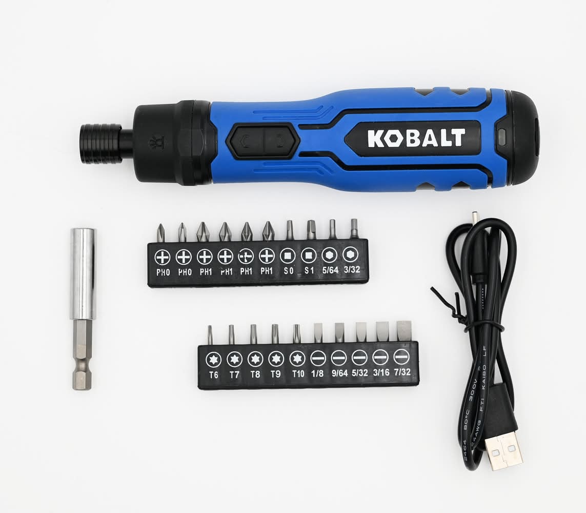 Kobalt KOBALT 4-volt max 1/4-in Cordless Screwdriver (Battery Included and Charger Included)