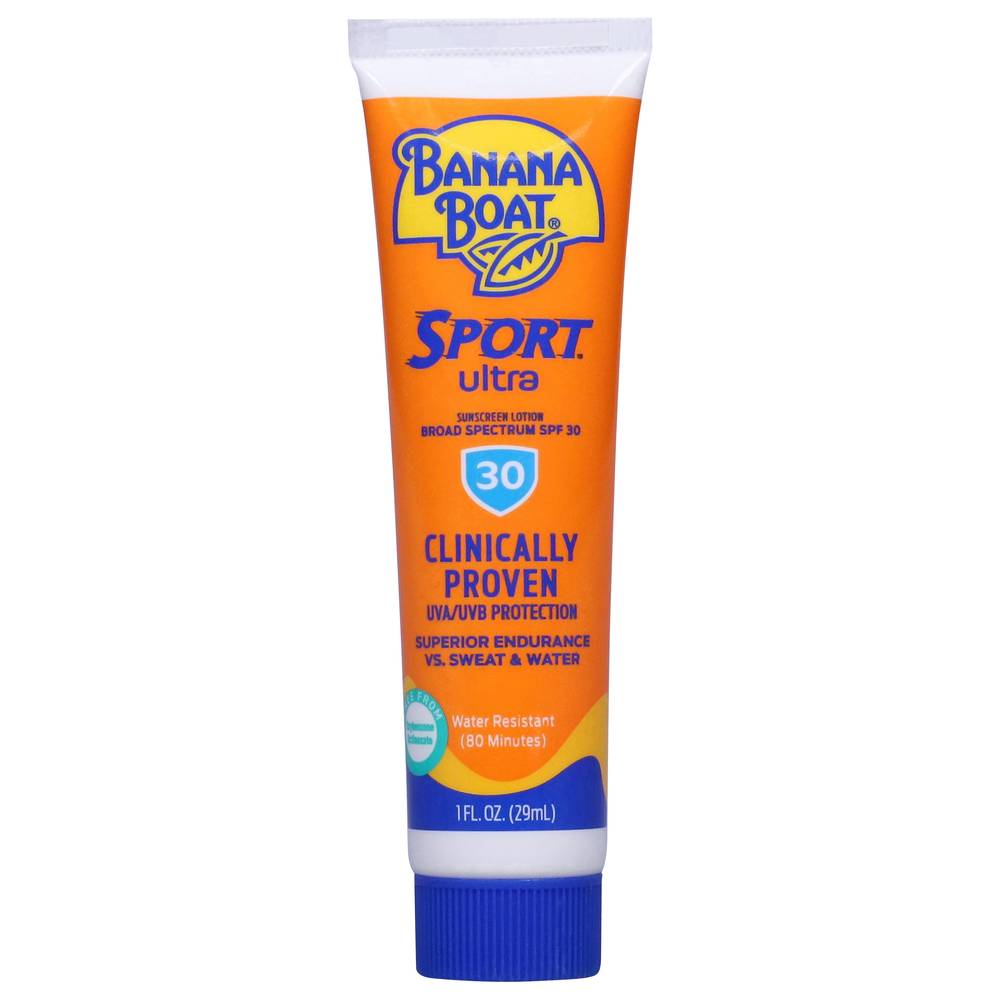 Banana Boat Sport Performance Sunscreen Lotion Spf 30 (1 fl oz)