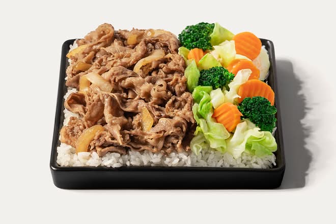 Large Gyudon Beef with Veggies