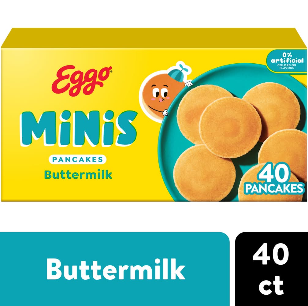 Eggo Mini Pancake Bites, Buttermilk (14.1 oz, 40 ct)