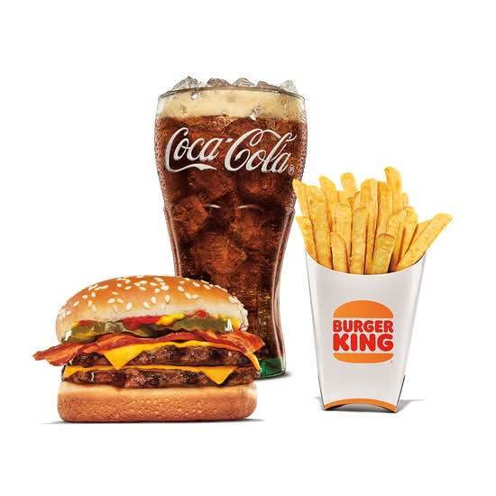 Bacon Double Cheeseburger Meal