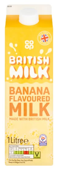 Co-op Banana, Milk (1L)