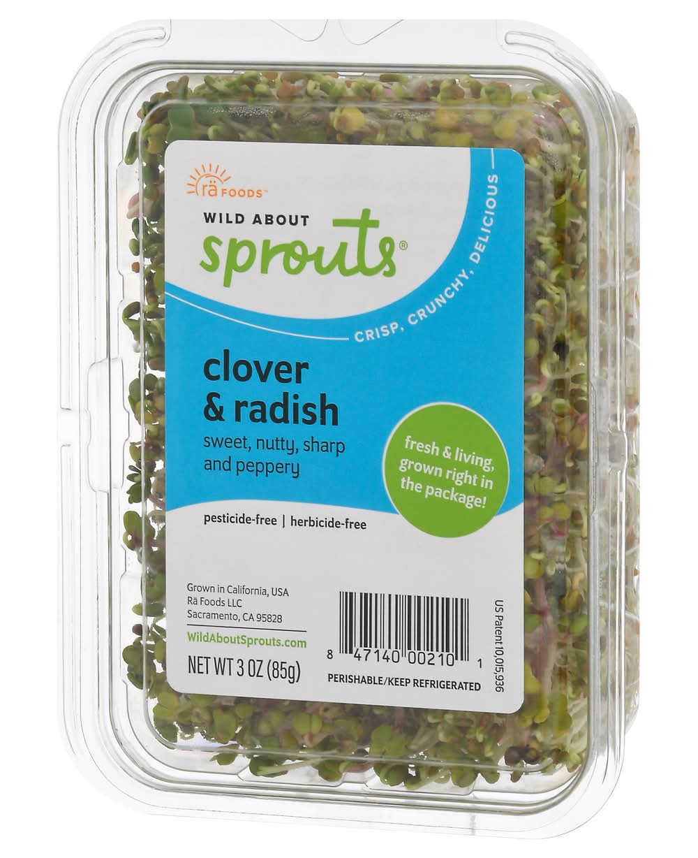 Wild About Sprouts Clover & Radish (3 oz) | Delivery Near You | Uber Eats